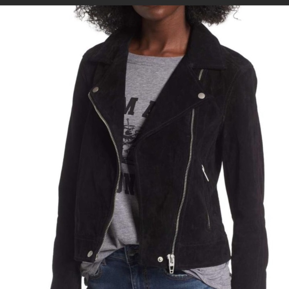 Blank NYC suede jacket